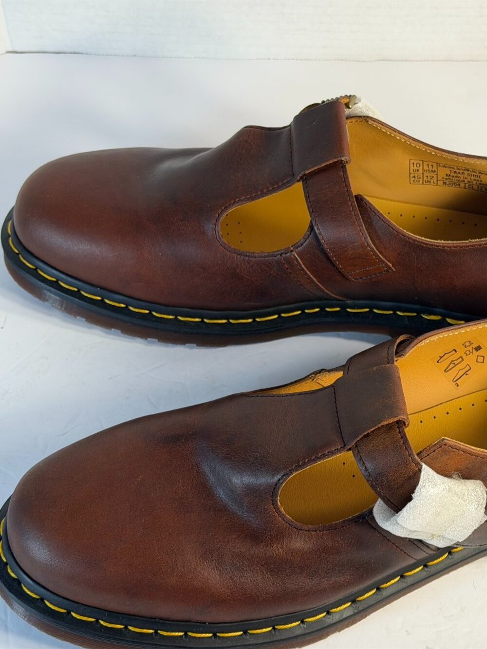 Dr Martens NIB T-Bar shoes M-11 -- L-12 - Picture 8 of 16